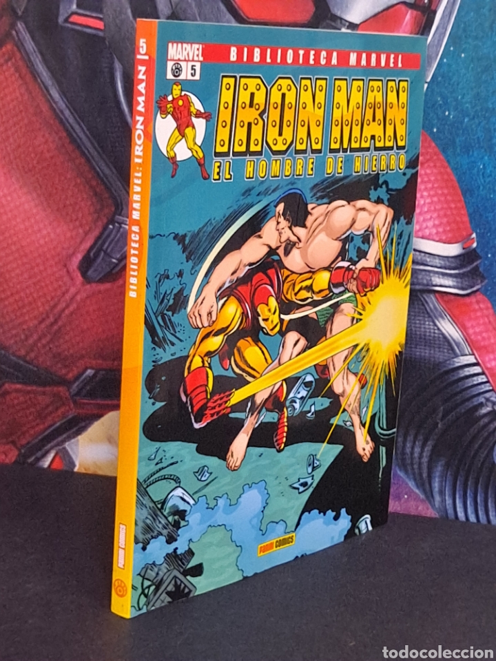 C&oacute;mics: EXCELENTE ESTADO BIBLIOTECA MARVEL IRON MAN 5 PANINI COMICS MARVEL - Foto 1