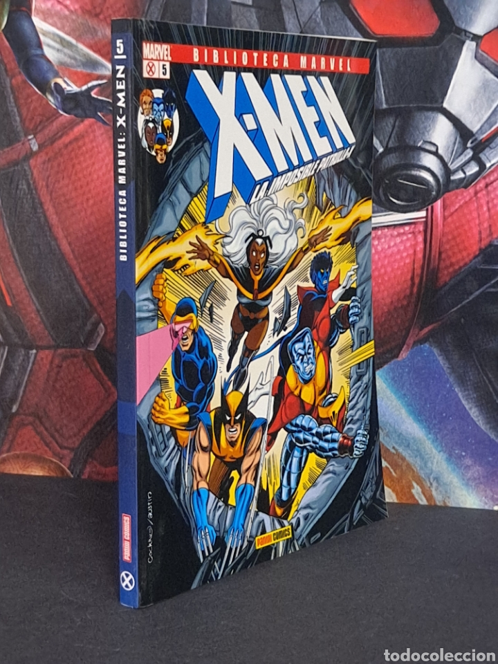 C&oacute;mics: CASI EXCELENTE ESTADO BIBLIOTECA MARVEL X MEN 5 PANINI COMICS MARVEL - Foto 1