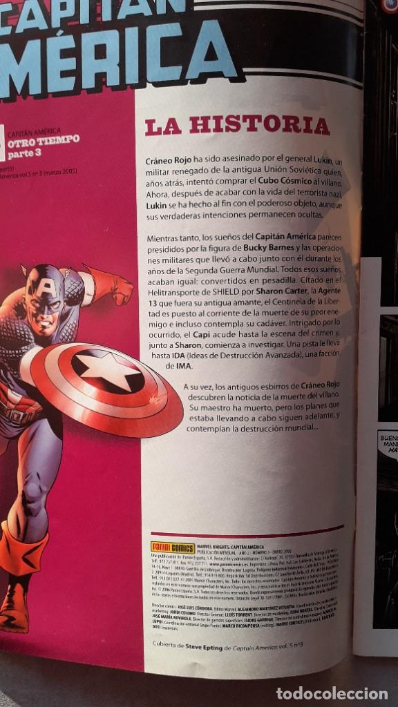 C&oacute;mics: CAPITAN AMERICA * OTRO TIEMPO PARTE 3 * PANINI COMICS ** MARVEL ** 3 - Foto 2