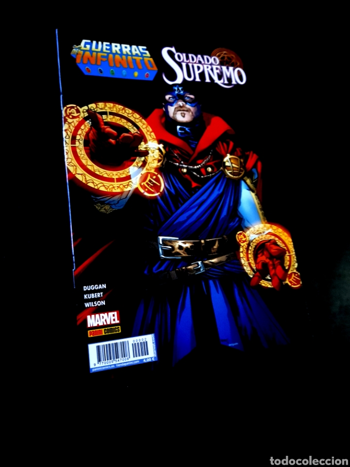 C&oacute;mics: DE KIOSCO GUERRAS DEL INFINITO SOLDADO SUPREMO COMICS PANINI MARVEL - Foto 1
