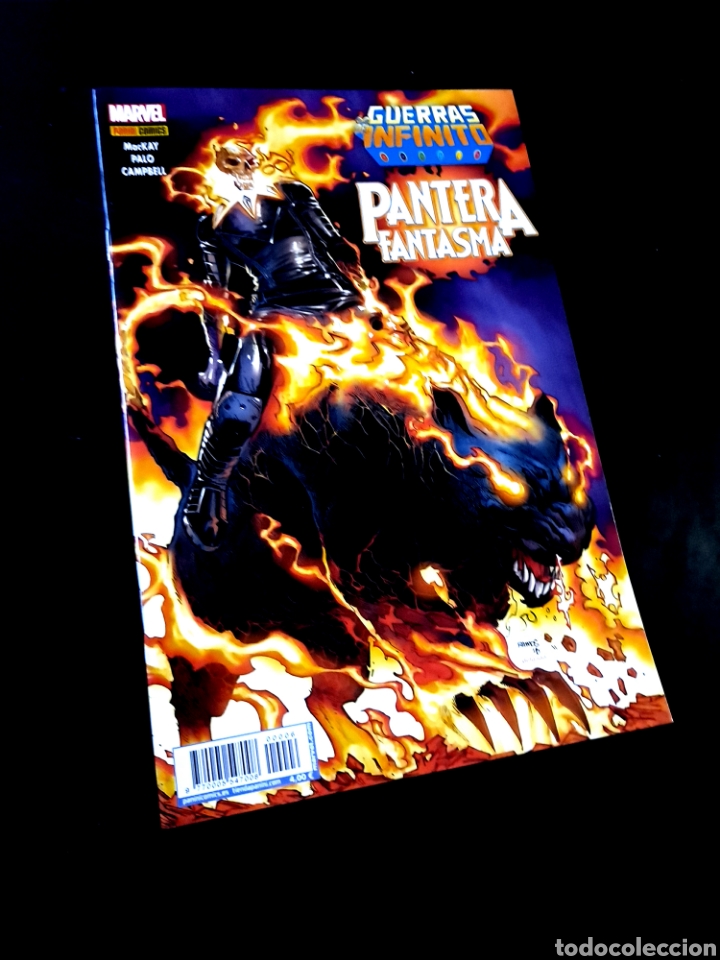 C&oacute;mics: DE KIOSCO GUERRAS DEL INFINITO PANTERA FANTASMA COMICS PANINI MARVEL - Foto 1