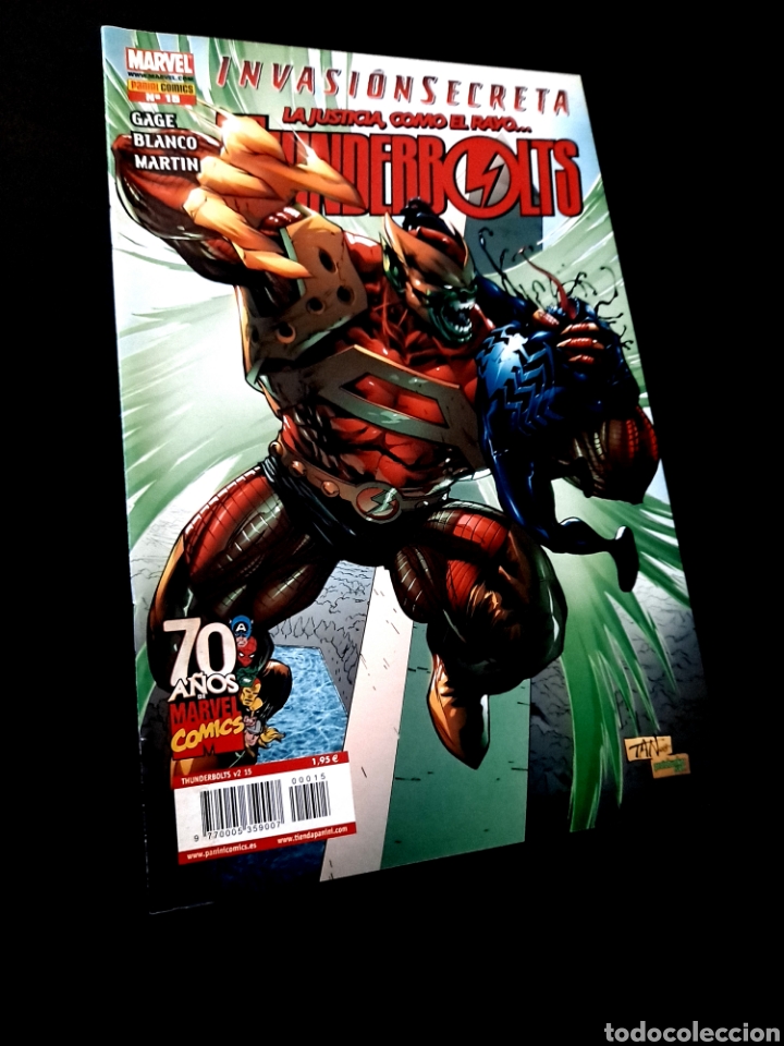 C&oacute;mics: DE KIOSCO THUNDERBOLTS 15 PANINI COMICS MARVEL - Foto 1