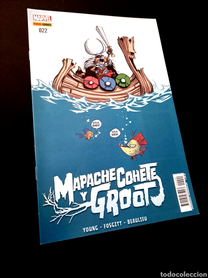 C&oacute;mics: DE KIOSCO MAPACHE COHETE Y GROOT 22 PANINI COMICS MARVEL - Foto 1