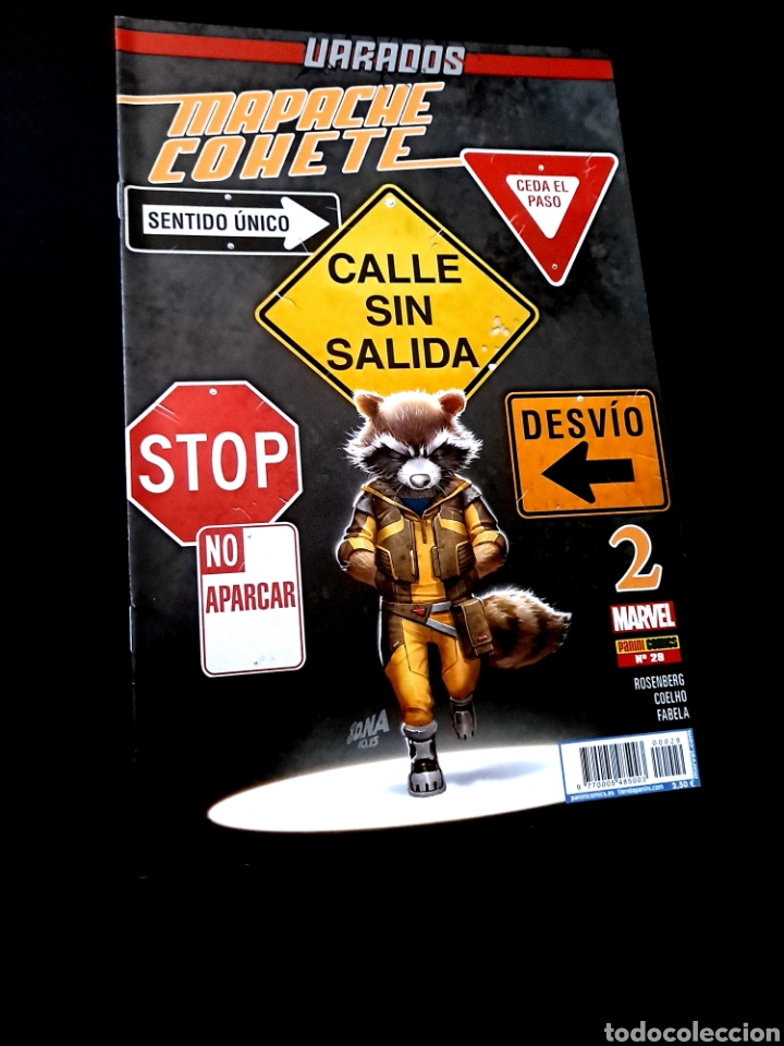 C&oacute;mics: DE KIOSCO MAPACHE COHETE Y GROOT 2 PANINI COMICS MARVEL - Foto 1