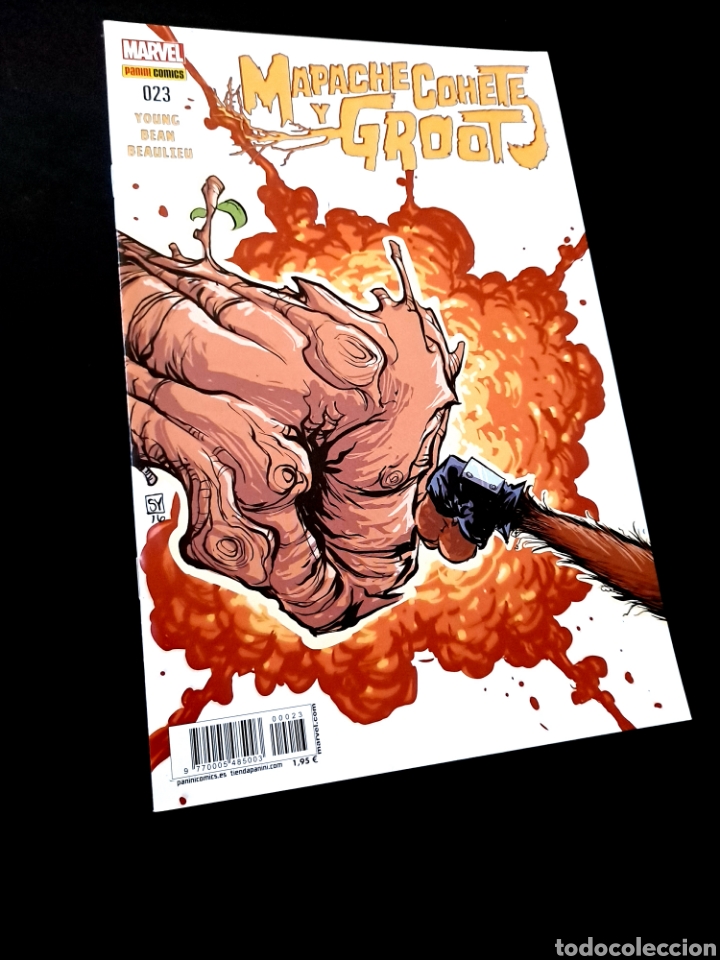 C&oacute;mics: DE KIOSCO MAPACHE COHETE Y GROOT 23 PANINI COMICS MARVEL - Foto 1