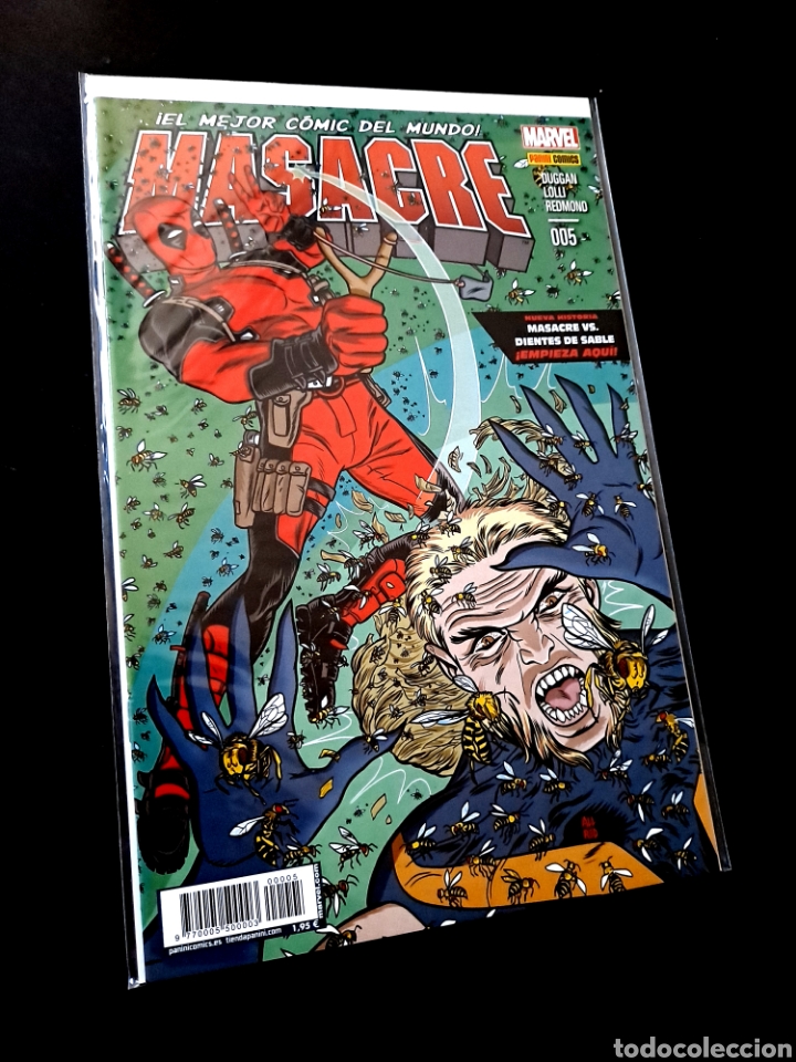C&oacute;mics: DE KIOSCO MASACRE 5 EL MEJOR COMIC DEL MUNDO PANINI COMICS MARVEL - Foto 1