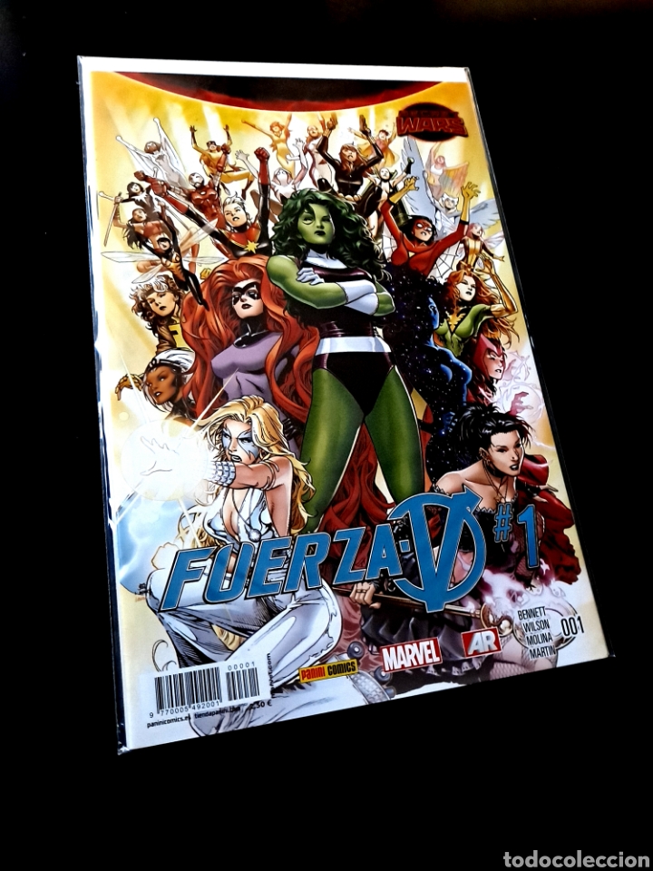 Comics : DE KIOSCO FUERZA V 1 COMIC DEL MUNDO PANINI COMICS MARVEL