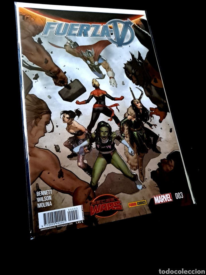 Comics: DE KIOSCO FUERZA V 3 COMIC DEL MUNDO PANINI COMICS MARVEL