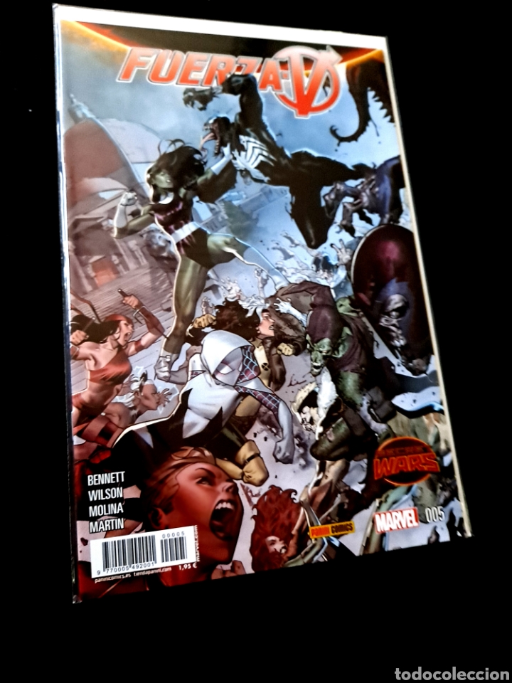 Comics : DE KIOSCO FUERZA V 5 COMIC DEL MUNDO PANINI COMICS MARVEL