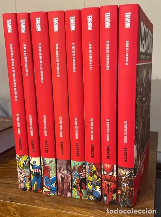 C&oacute;mics: DECADAS MARVEL COMPLETA 8 TOMOS - PANINI - CARTONE - ESTADO EXCELENTE - Foto 1