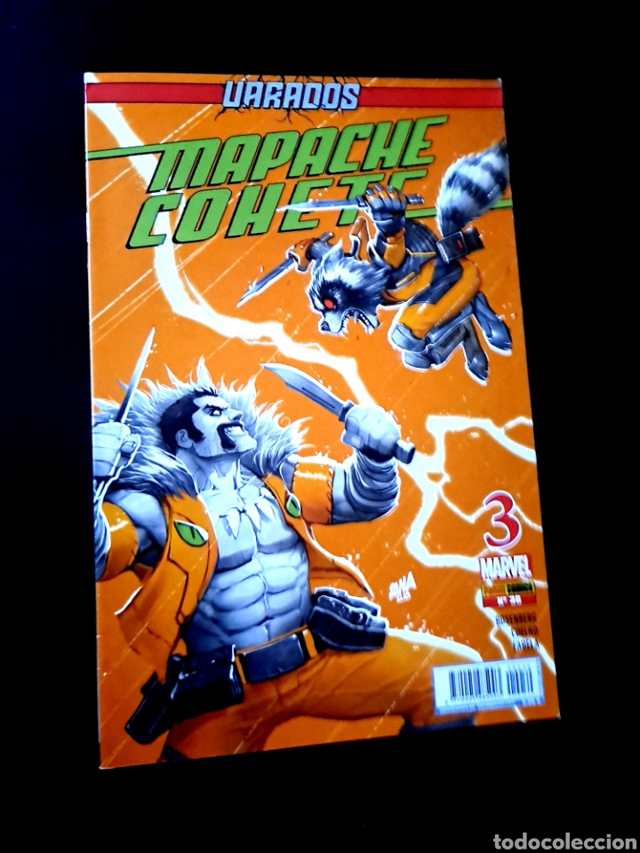 C&oacute;mics: DE KIOSCO MAPACHE COHETE 30 PANINI COMICS MARVEL - Foto 1