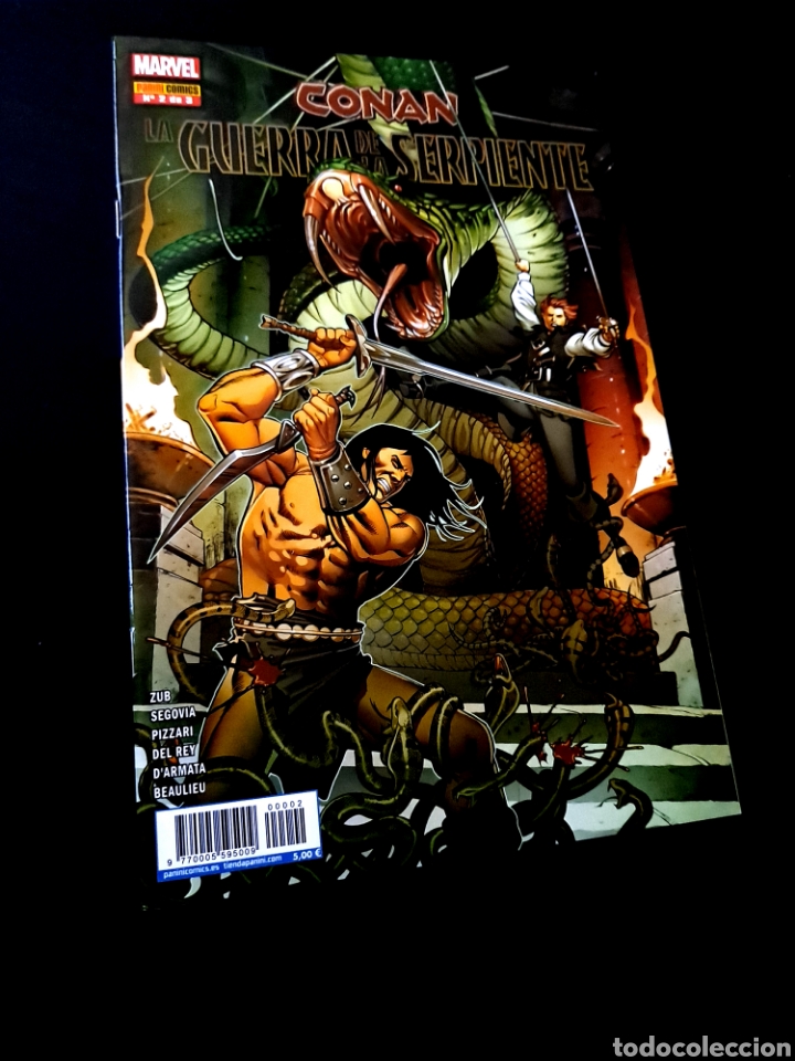 C&oacute;mics: DE KIOSCO CONAN LA GUERRA DE LA SERPIENTE 2 PANINI COMICS MARVEL - Foto 1