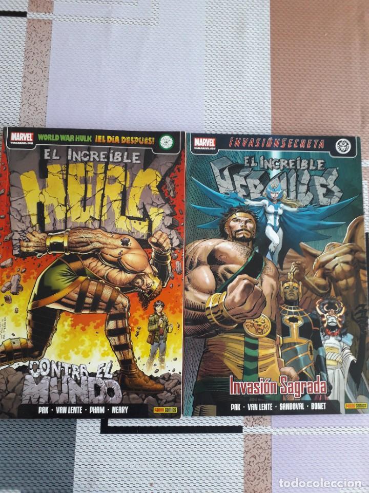 C&oacute;mics: EL INCREIBLE HERCULES 2 TOMOS PANINI A&Ntilde;O 2008 - Foto 1