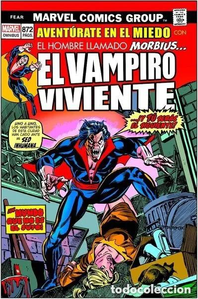C&oacute;mics: MORBIUS EL VAMPIRO VIVIENTE OMNIBUS - PANINI - CARTONE - IMPECABLE PRECINTADO - MTFA - Foto 1