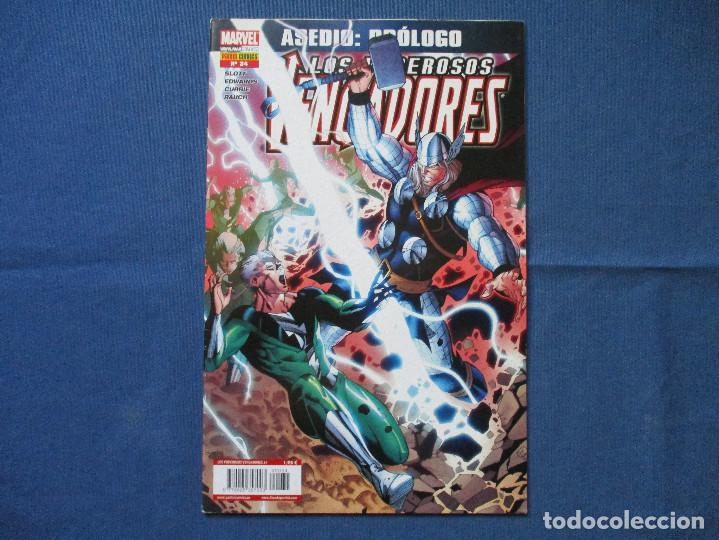 C&oacute;mics: MARVEL / LOS PODEROSOS VENGADORES N.&ordm; 34 / ASEDIO: PR&Oacute;LOGO / PANINI - Foto 1