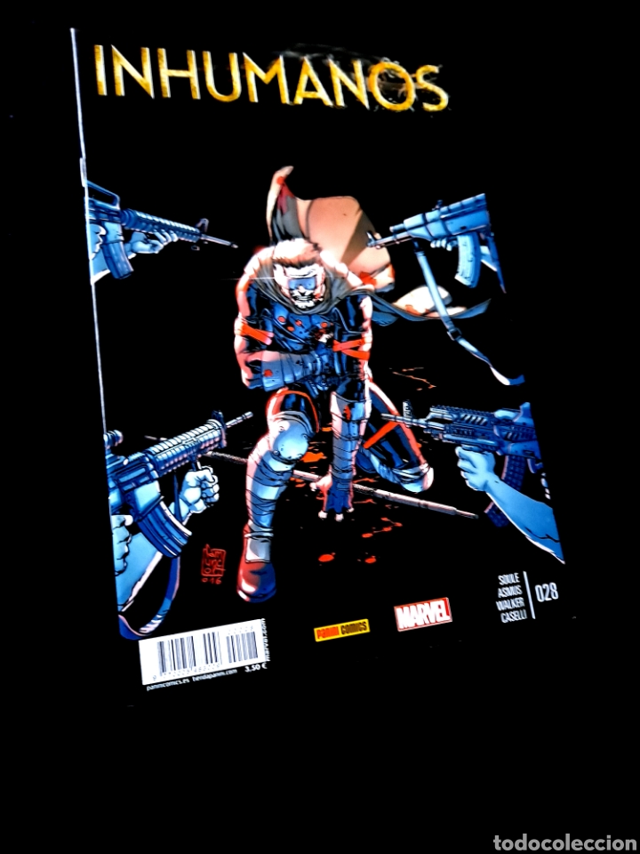 C&oacute;mics: DE KIOSCO INHUMANOS 28 PANINI COMICS MARVEL - Foto 1