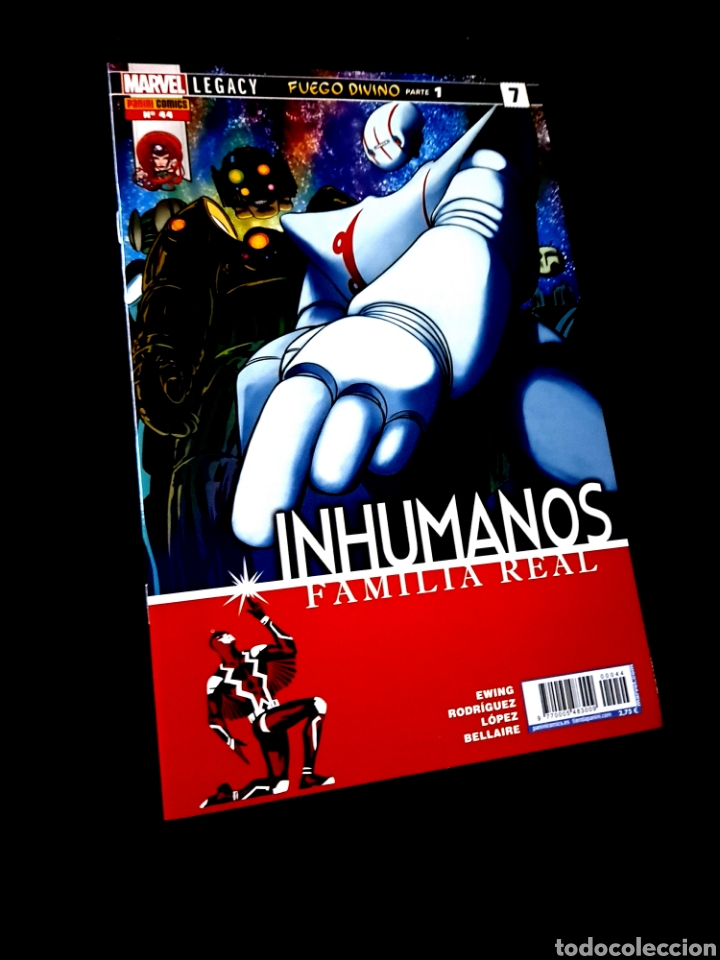 C&oacute;mics: DE KIOSCO INHUMANOS 44 PANINI COMICS MARVEL - Foto 1