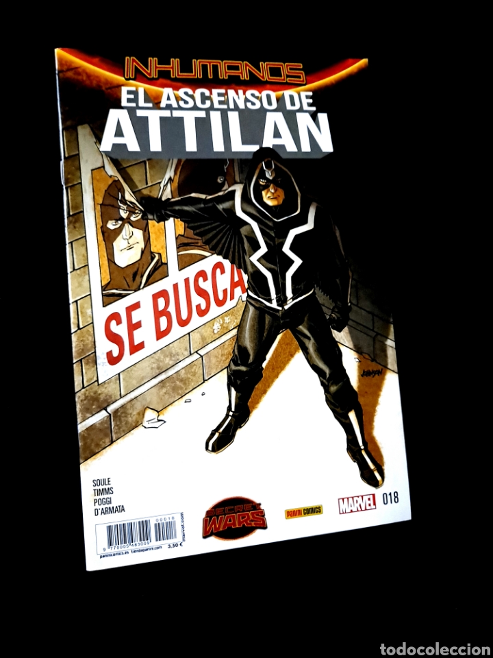 C&oacute;mics: DE KIOSCO INHUMANOS 18 PANINI COMICS MARVEL - Foto 1