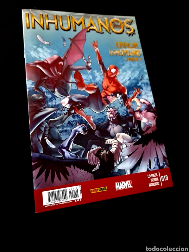 C&oacute;mics: DE KIOSCO INHUMANOS 19 PANINI COMICS MARVEL - Foto 1