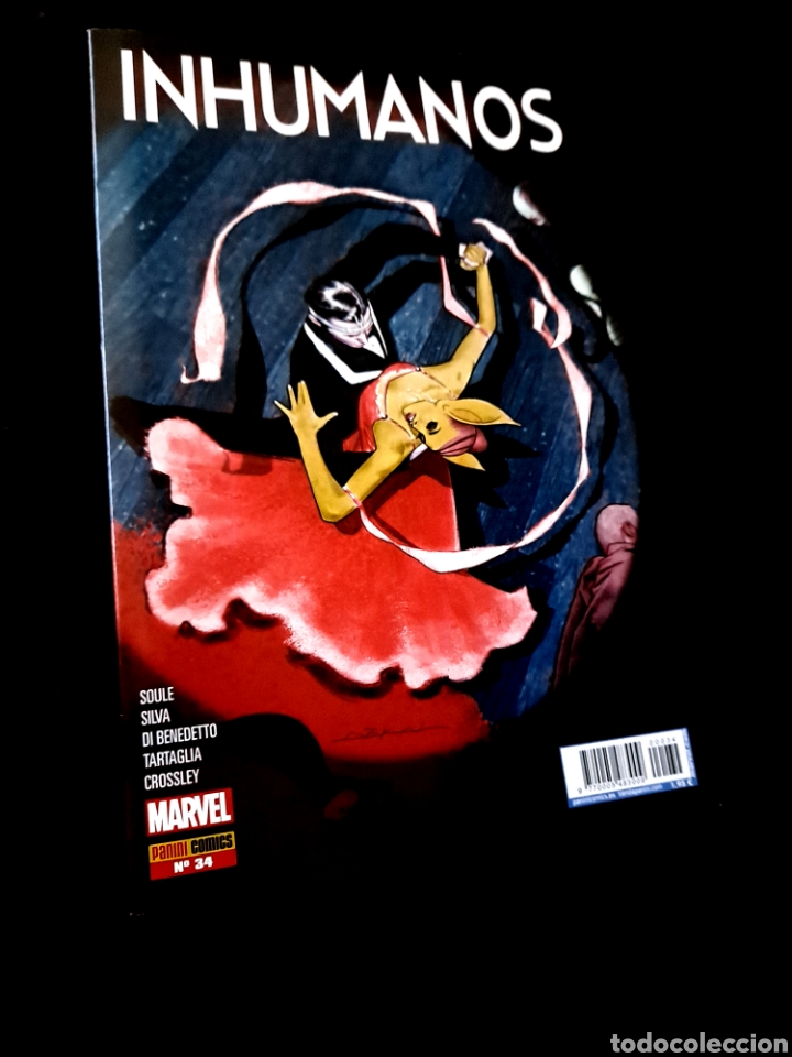 C&oacute;mics: DE KIOSCO INHUMANOS 34 PANINI COMICS MARVEL - Foto 1