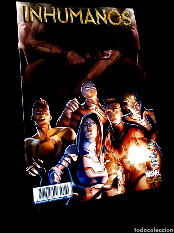 C&oacute;mics: DE KIOSCO INHUMANOS 32 PANINI COMICS MARVEL - Foto 1