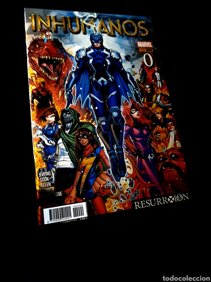 C&oacute;mics: DE KIOSCO INHUMANOS 0 RESURRXION PANINI COMICS MARVEL - Foto 1