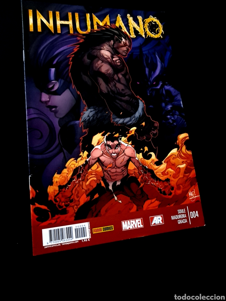 C&oacute;mics: DE KIOSCO INHUMANOS 4 PANINI COMICS MARVEL - Foto 1