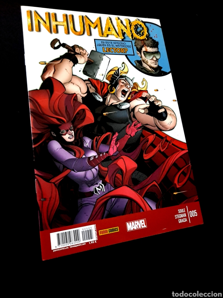 C&oacute;mics: DE KIOSCO INHUMANOS 5 PANINI COMICS MARVEL - Foto 1