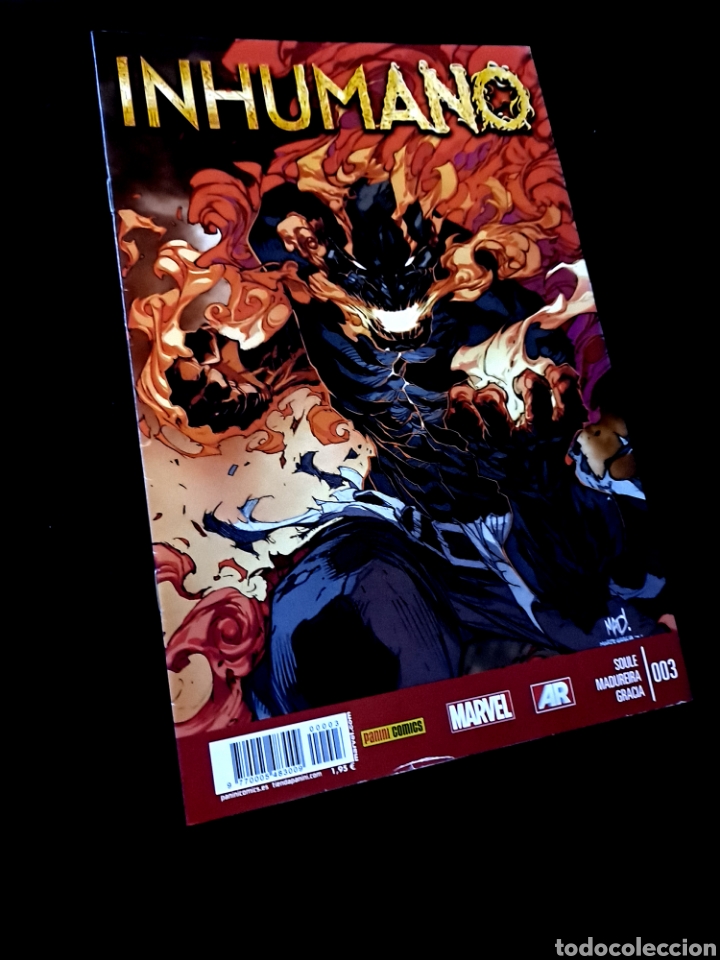 C&oacute;mics: EXCELENTE ESTADO INHUMANOS 3 PANINI COMICS MARVEL - Foto 1