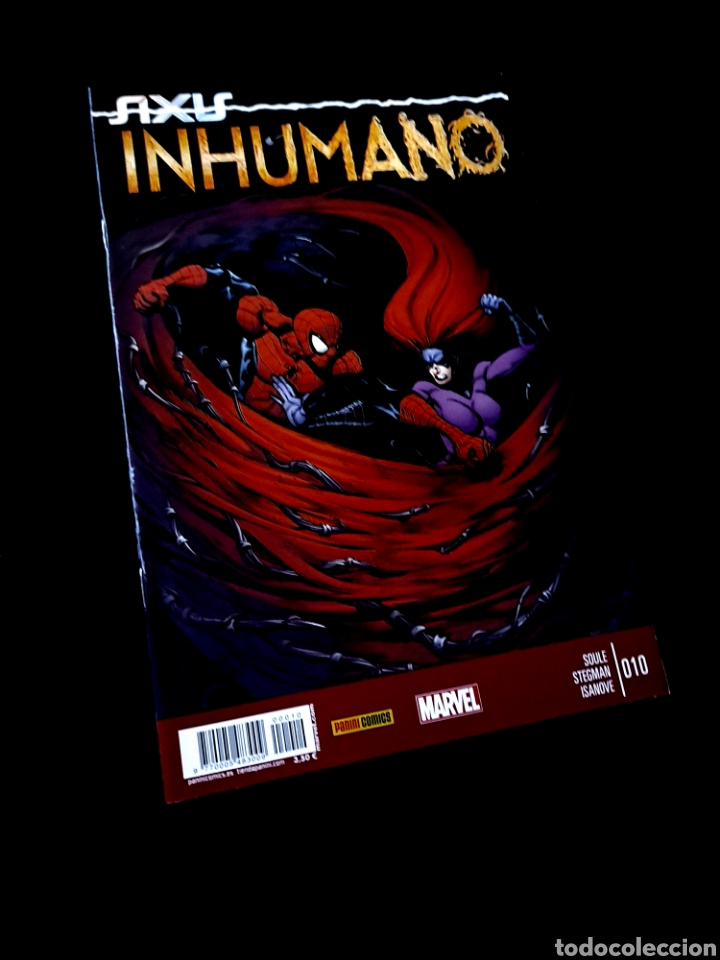 C&oacute;mics: EXCELENTE ESTADO INHUMANOS 10 PANINI COMICS MARVEL - Foto 1