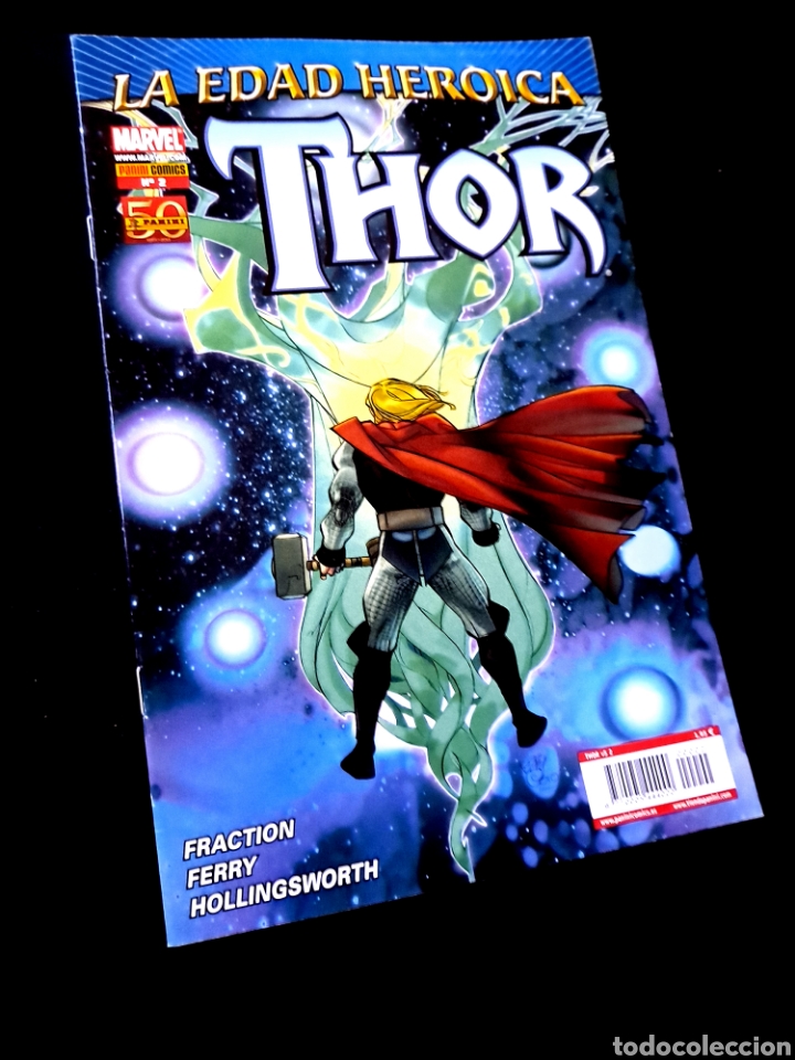 C&oacute;mics: EXCELENTE ESTADO THOR 2 LA EDAD HEROICA PANINI COMICS MARVEL - Foto 1