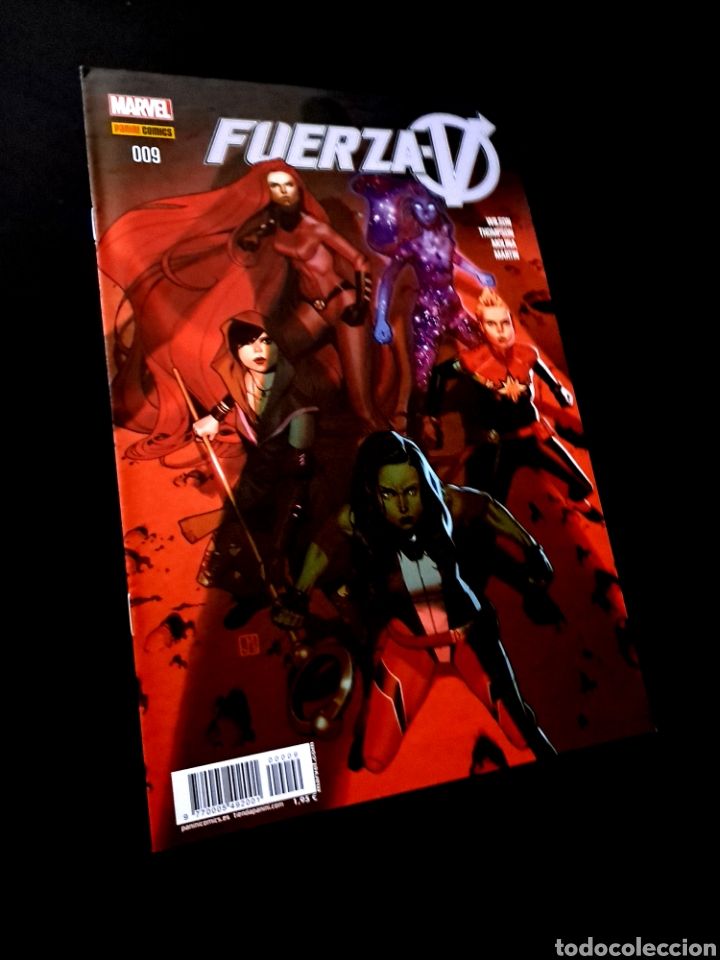 C&oacute;mics: CASI EXCELENTE ESTADO FUERZA V 9 PANINI COMICS MARVEL
