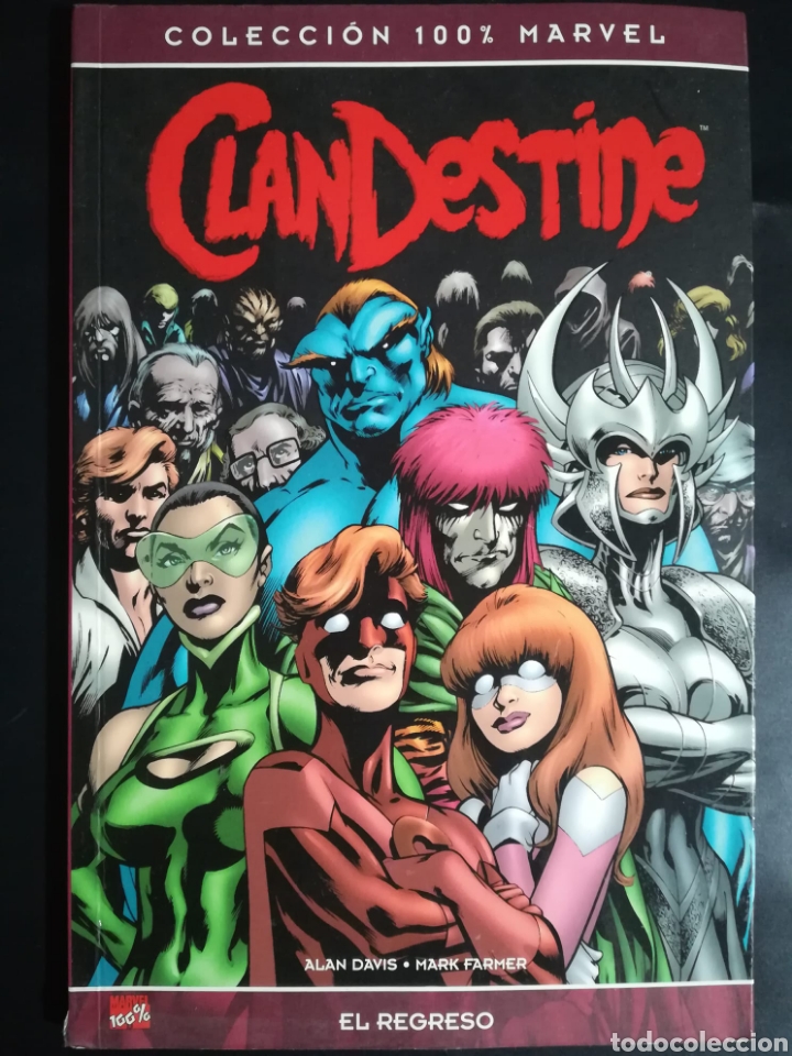 C&oacute;mics: CLANDESTNE COLECCION 100% MARVEL - Foto 1