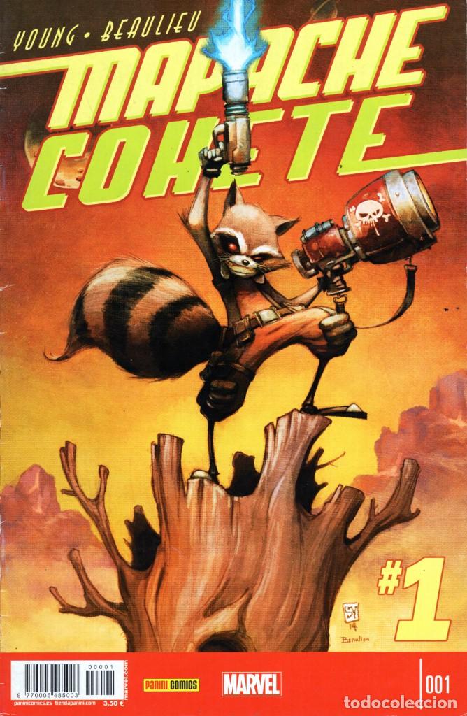 C&oacute;mics: MAPACHE COHETE Y GROOT N&ordm; 1 - PANINI - Foto 1