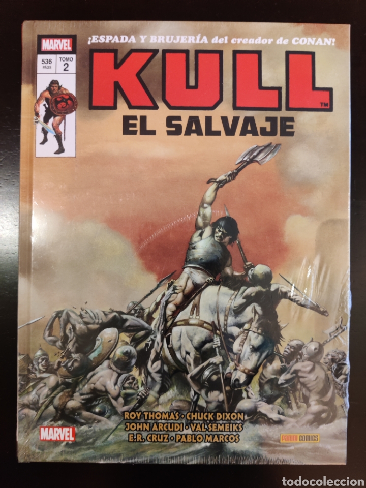 C&oacute;mics: KULL EL SALVAJE - MARVEL LIMITED EDITION OMNIBUS - PANINI COMICS - ROBERT E. HOWARD - Foto 1