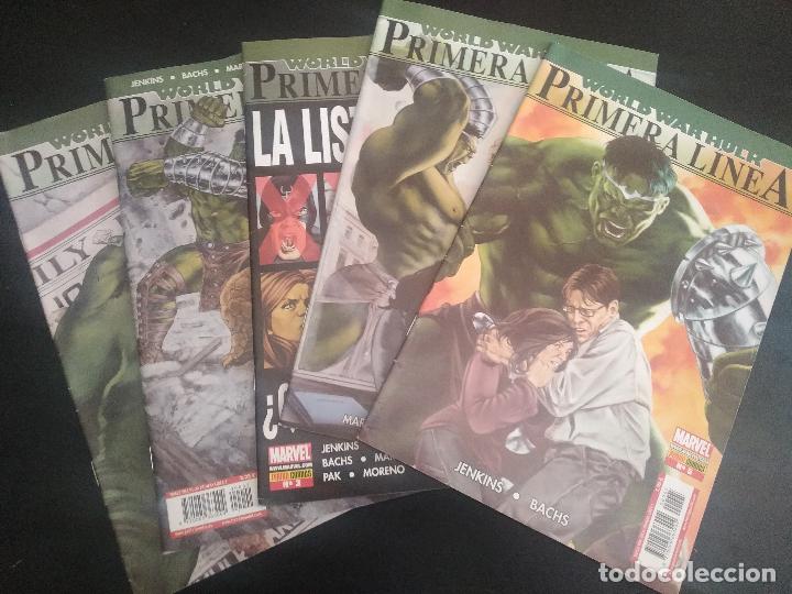 C&oacute;mics: COMICS MARVEL - WORLD WAR HULK + PRIMERA L&Iacute;NEA COMPLETAS - Foto 2