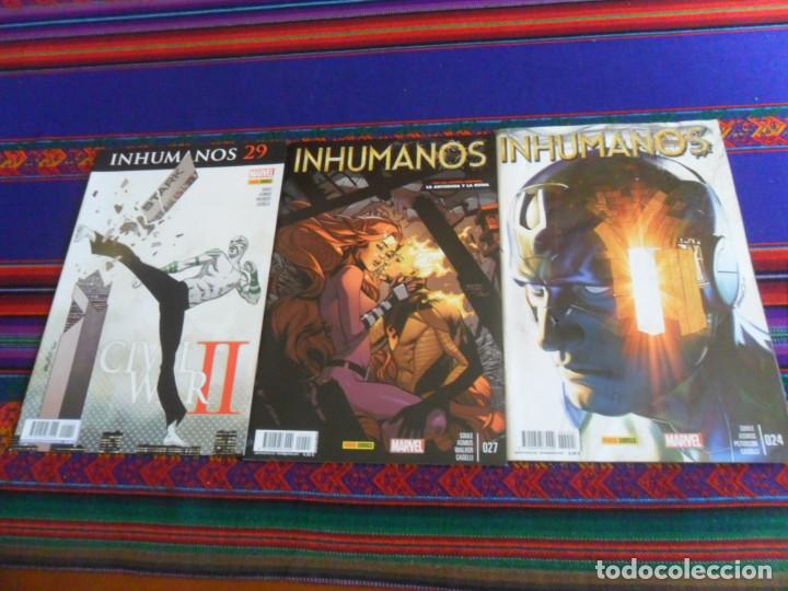 C&oacute;mics: INHUMANOS N&ordm;S 24, 27 Y 29. PANINI C&Oacute;MICS 2016.