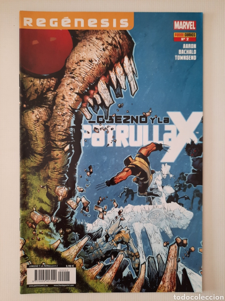 C&oacute;mics: LOBEZNO Y LA PATRULLA-X N&ordm; 2 - GRAPA MARVEL PANINI - Foto 1