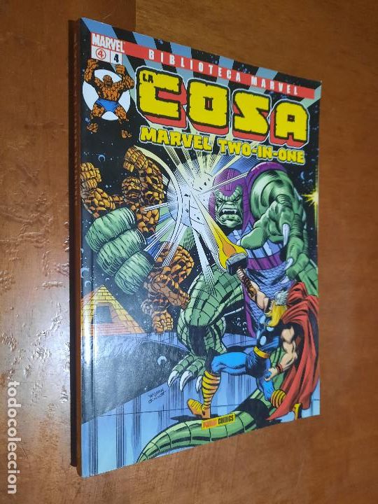 C&oacute;mics: LA COSA 4. BIBLIOTECA MARVEL. R&Uacute;STICA. BUEN ESTADO. PANINI - Foto 1