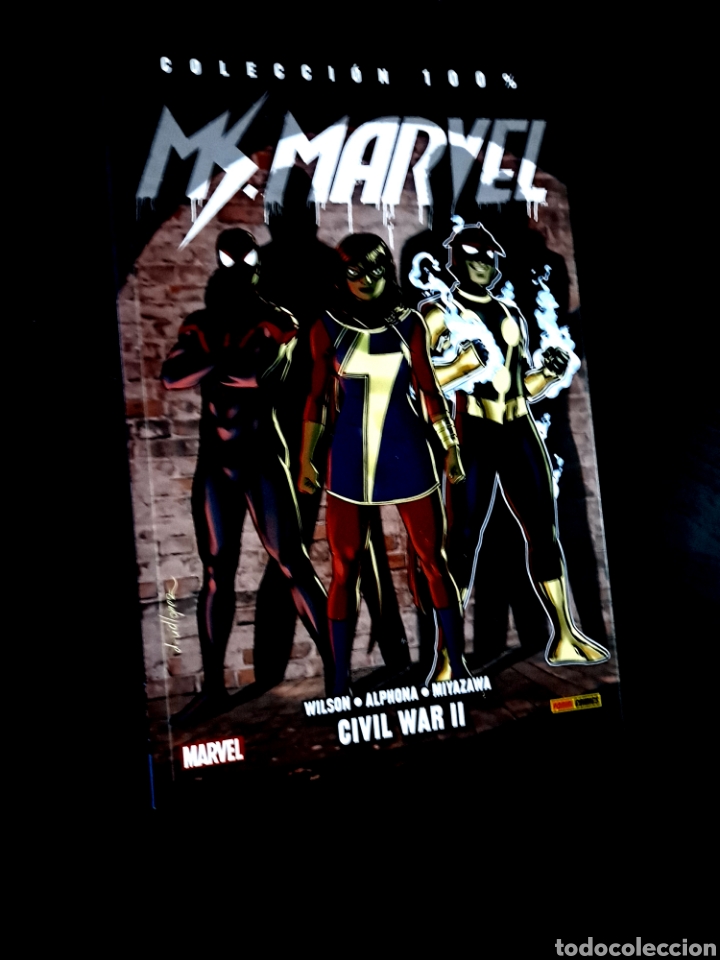 Comics: DE KIOSCO COLECCION 100% MS.MARVEL 5 CIVIL WAR II PANINI TOMO