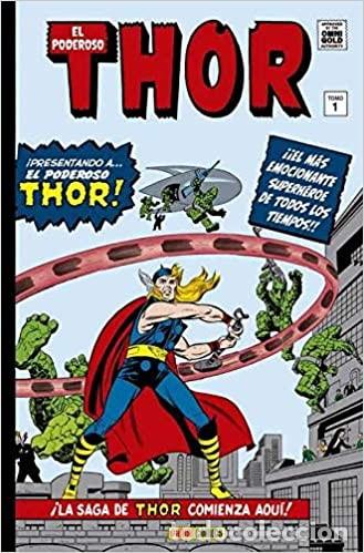 C&oacute;mics: MARVEL GOLD OMNIGOLD - EL PODEROSO THOR N&ordm; 1 LA SAGA COMIENZA - PANINI - CARTONE - MTFA - Foto 1