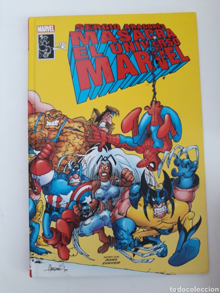 C&oacute;mics: SERGIO ARAGON&Eacute;S MASACRA EL UNIVERSO MARVEL - PANINI - Foto 1