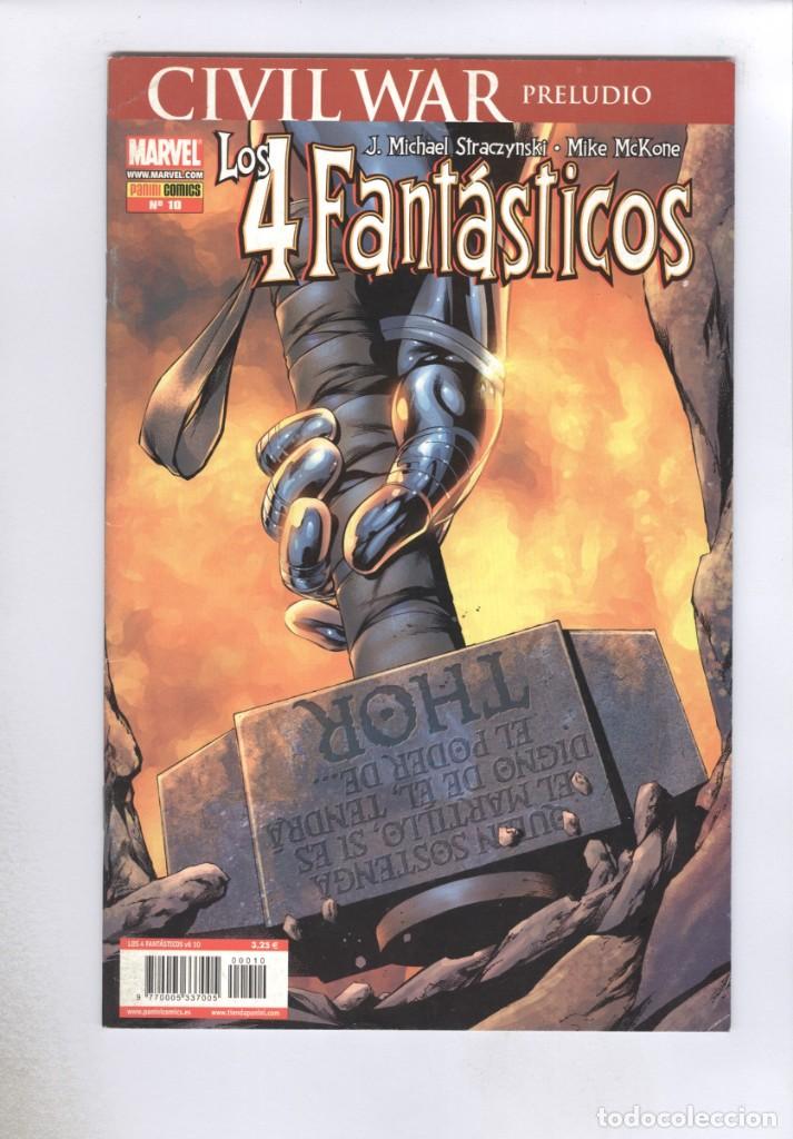 C&oacute;mics: Panini. Los 4 fant&aacute;sticos V6. 10. Straczynski. - Foto 1