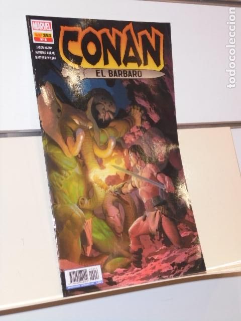 C&oacute;mics: CONAN EL BARBARO N&ordm; 6 MARVEL - PANINI - Foto 1