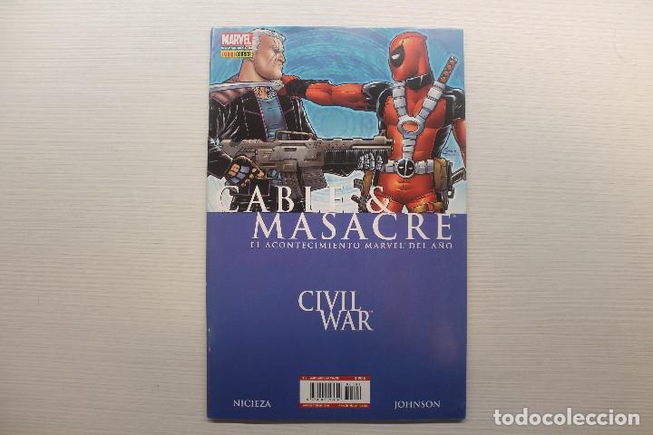 C&oacute;mics: CABLE & MASACRE, EL ACONTECIMIENTO MARVEL DEL A&Ntilde;O, CIVIL WAR - Foto 1