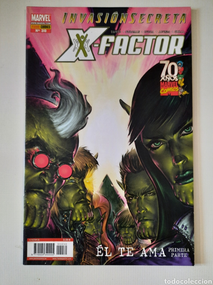 C&oacute;mics: X-FACTOR N&ordm; 30 - INVASI&Oacute;N SECRETA - GRAPA MARVEL PANINI 2009 - Foto 1
