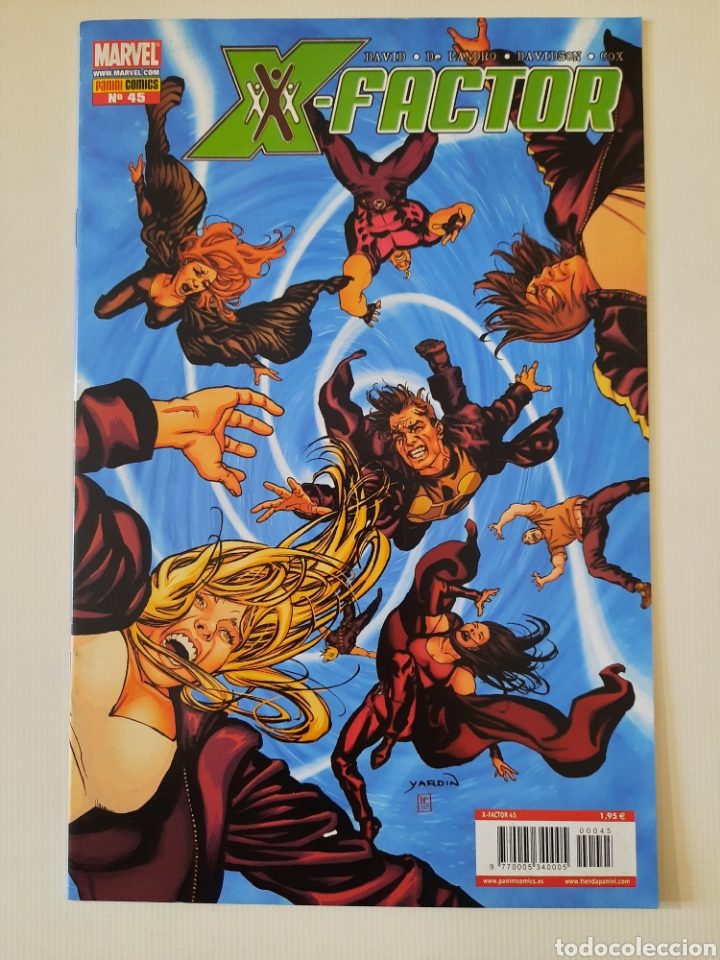 C&oacute;mics: X-FACTOR N&ordm; 45 - GRAPA MARVEL PANINI 2010 - Foto 1