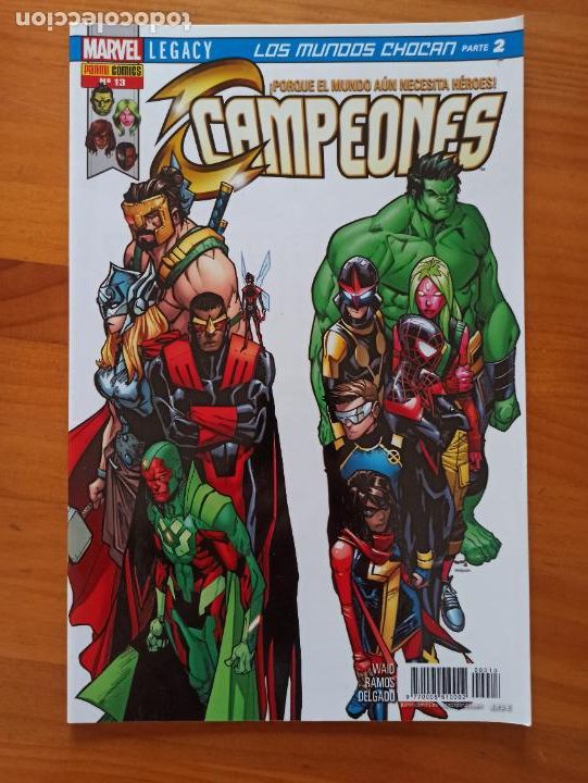 C&oacute;mics: CAMPEONES N&ordm; 13 - MARVEL - PANINI (FZ) - Foto 1