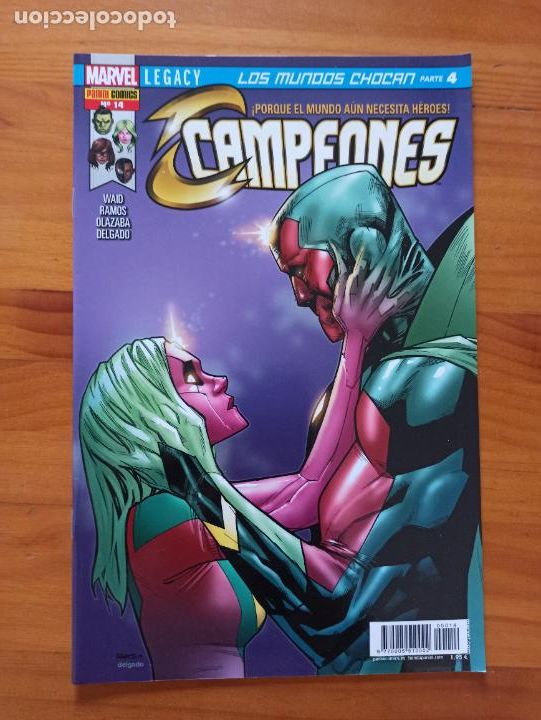 C&oacute;mics: CAMPEONES N&ordm; 14 - MARVEL - PANINI (FZ) - Foto 1