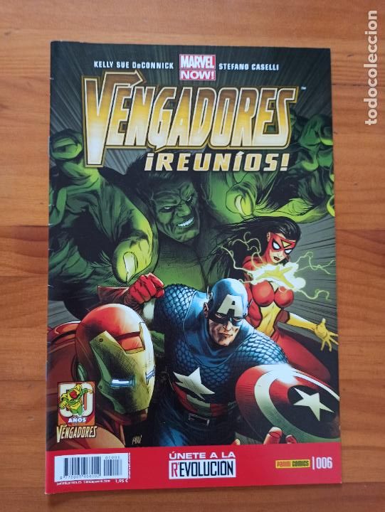 C&oacute;mics: VENGADORES &iexcl;REUNIOS! N&ordm; 6 - MARVEL - PANINI (Z) - Foto 1